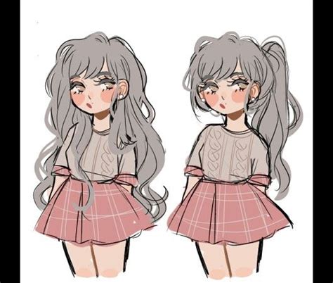 I Like Her Hair Up A Bit More Cute Art Styles Drawings Cartoon Art