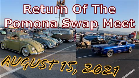 Pomona Swap Meet Returns Checking Out The Classic Car Show Youtube