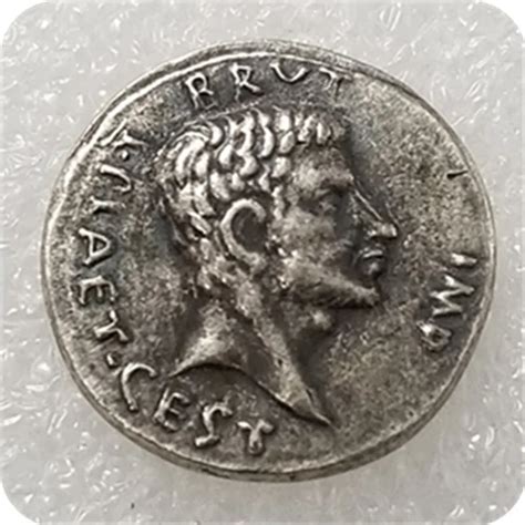 ancient roman coin brutus assassination caesar copy commemorative coins replica medal coins