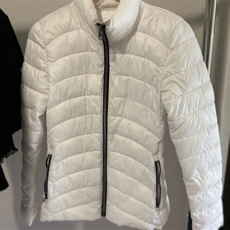 jackets coats white puffer jacket poshmark