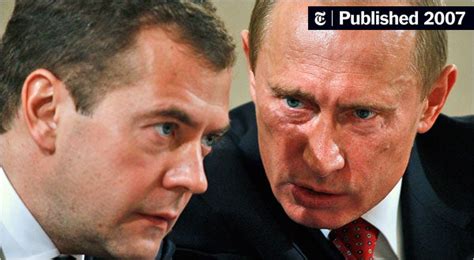 Putin Backs Deputy Prime Minister As Successor The New York Times