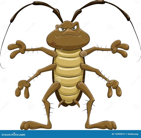 cartoon cockroach vector illustration cartoondealercom