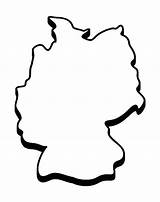 Umriss Deutschlandkarte Deutschland Vektor Grafiken Cartoons sketch template