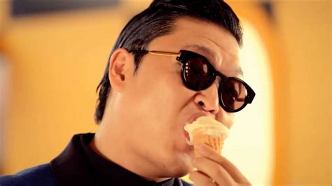 psy erotic eating ice cream with porno music hyuna ice