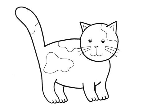 printable cats colouring pages clip art library