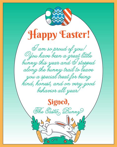 printable letters   easter bunny printable templates  nora