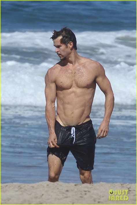full sized photo of shirtless ryan kwanten shows off his