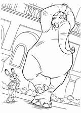 Zootopia Coloring Pages Kids Print sketch template