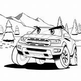 Ranger Angry Bronco Book sketch template