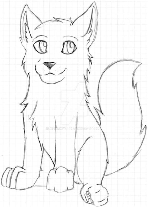 Unfinished Wolf Pup By Asarawr On Deviantart