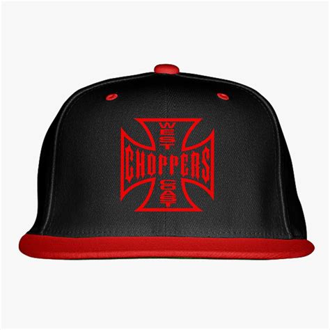 west coast choppers snapback hat embroidered customon
