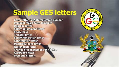 ges sample letters     sir boateng