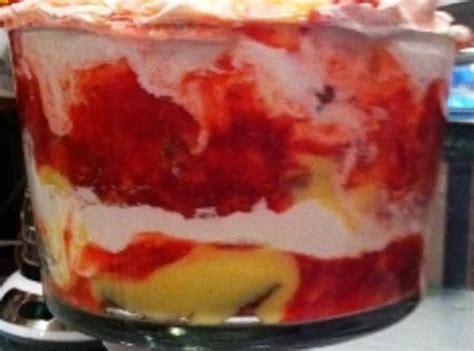 No Bake Strawberry Punch Bowl Cake Recipe Just A Pinch Recipes