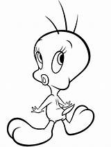 Tweety sketch template