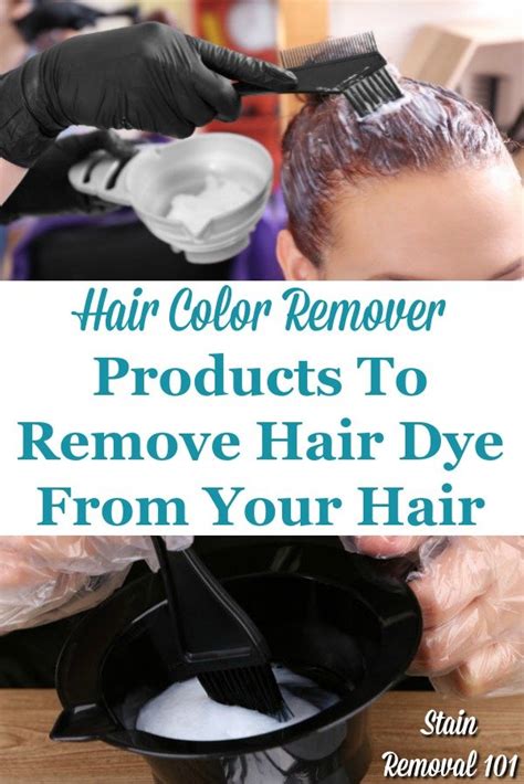 ways  remove hair dye
