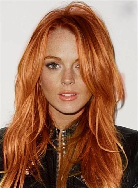 ‒⋞♦️the Redhead 0️⃣1️⃣9️⃣0️⃣♦️≽‑ Lindsay Lohan Hair Red Hair Woman