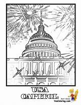 Coloring Pages July 4th Tall Stand Choose Board Founding Fathers Kids sketch template