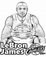 Lebron James Coloring Pages Drawing Harden Shoes Printable Basketball West Kids Irving Kyrie Sheets Color Cavaliers Cleveland Kanye Cartoon Print sketch template