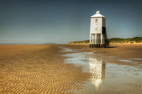 burnham  sea  lighthouse   lighthouse    flickr