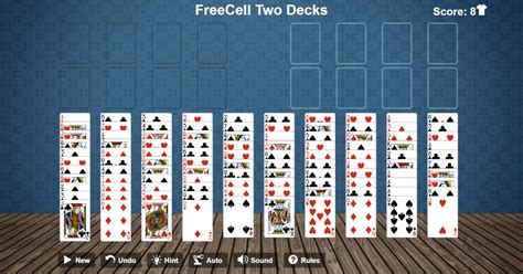 freecell  decks solitaire play