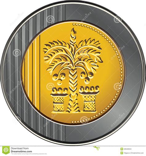 Vector Israeli Shekel Coin Stock Images Image 20646944