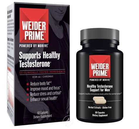 Weider Prime Testosterone Support 60 Capsule