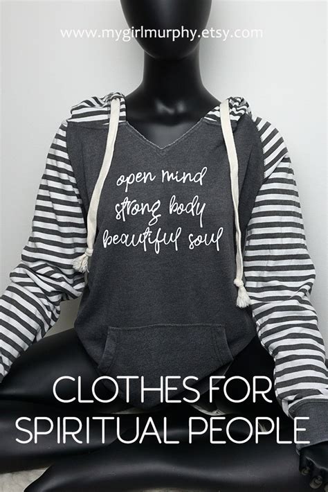 Spiritual Clothing Body Positive Hoodie Empowering Sweatshirt Strong