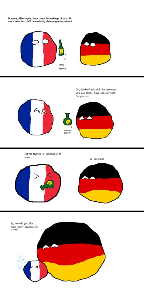 Germany And France Make Peace Polandball