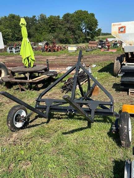 tractor supply atv side  side bale mower row sheridan realty auction
