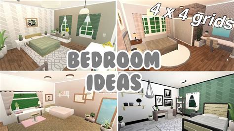 Bloxburg Bedroom Ideas 4 X 4 Gwenyt Youtube
