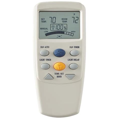question  hampton bay  speed universal ceiling fan thermostatic remote control