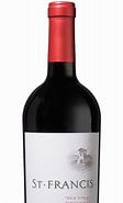 Image result for Saint Francis Zinfandel Old Vines Pagani. Size: 112 x 185. Source: www.stfranciswinery.com