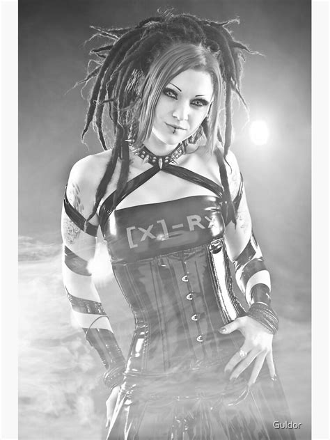 Kinky Gothic Bw Request Poster For Sale By Guldor Redbubble