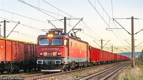 ea 774 with a db cargo romania freight train 060 ea 91 53 … flickr