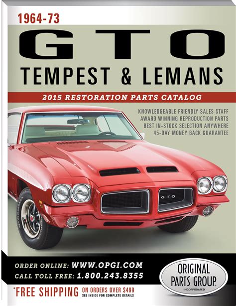 2015 1964 73 gto and 1961 73 tempest and lemans restoration