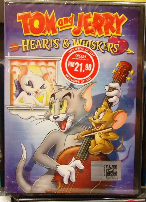 Tom And Jerry Hearts And Whiskers Anime Dvd