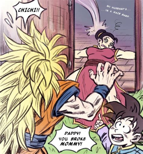 When Chi Chi Meet Ssj3 Goku Dragon Ball Super Manga Anime Dragon