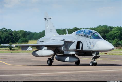 saab jas  gripen hungary air force aviation photo  airlinersnet