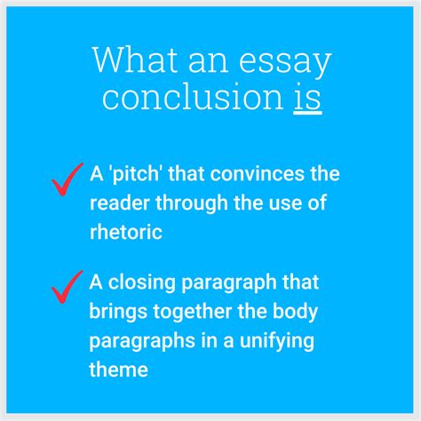 conclude  essay