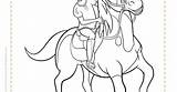 Spirit Horse sketch template