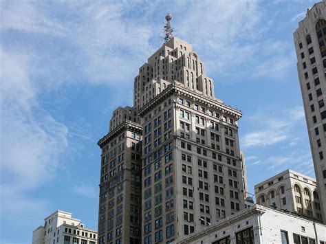iconic buildings  detroit mapped curbed detroit
