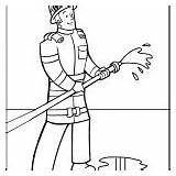 Firefighters Coloring Pages Print Color sketch template