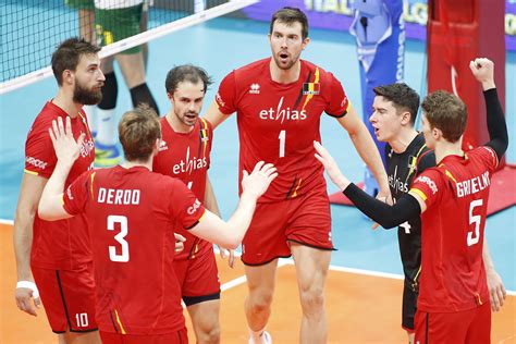 wk belgie zevende na verlies  brazilie vizier op volleybal