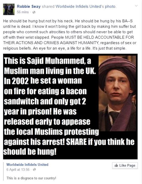 people fell for this joke professor quirrell anti muslim meme on facebook metro news