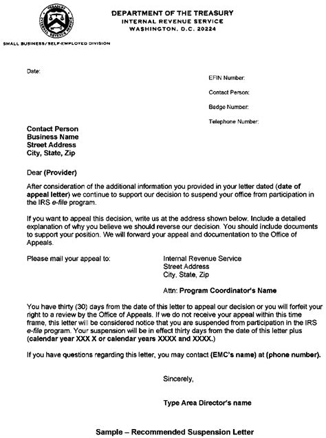 irs appeal letter exle infoupdateorg