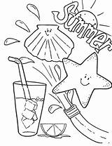 Coloring Pages Drinks Getcolorings sketch template