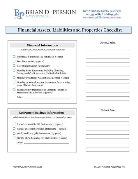 financial checklistpdf docdroid