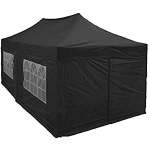 pop   walls canopy party tent gazebo ez black  model  delta canopies reviews