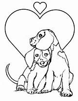 Coloring Pages Puppy Getcolorings sketch template