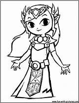 Zelda Coloring Pages Legend Link Colorear Para Printable Dibujos Princess Colorings Color Waker Wind Sheets Toon Imprimir Colouring Book Google sketch template